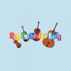 Hey Orchestra Lady Logo